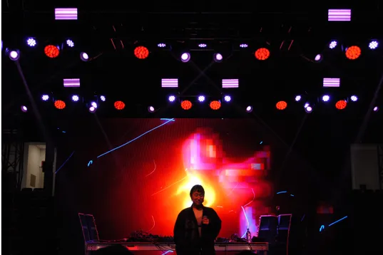 Mitski performs at the Boston Calling Green Stage, May 25, 2019. Photo: Trevor Bishai/WHRB Mitski performs at the Boston Calling Green Stage, May 25, 2019. Photo: Trevor Bishai/WHRB