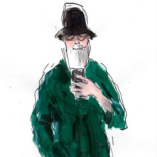 Courtney DeLong interviews Richard Haines, Fashion Illustrator