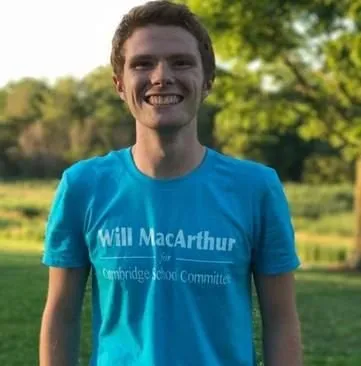 Cambridge City Elections: Sophomore Will MacArthur Runs for School Committee