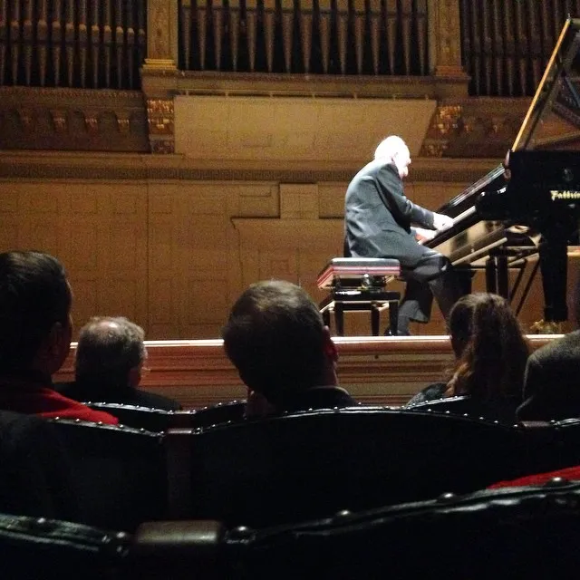 Maurizio Pollini at Symphony Hall